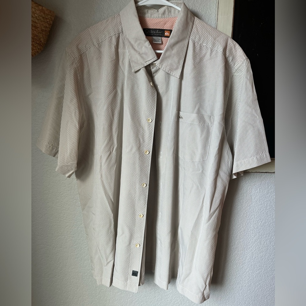 Quiksilver Waterman Island Jungle‎ Shirt Button Down